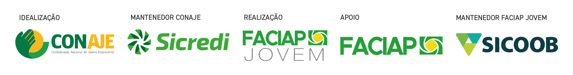 Patrocinadores e realizadores do Feirão do Imposto